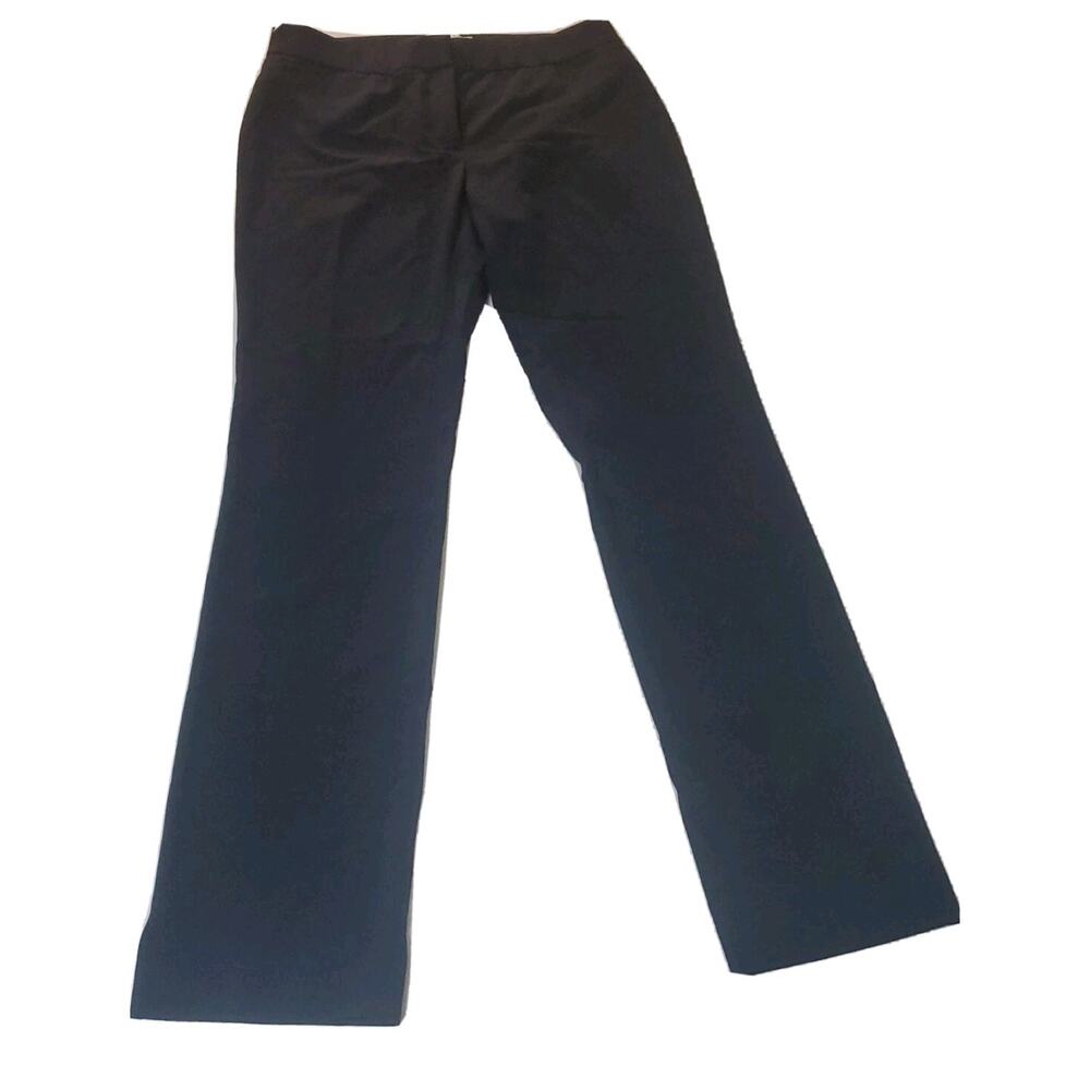 Lark & Ro Women's Straight Dress Pants Navy Blue Size 4